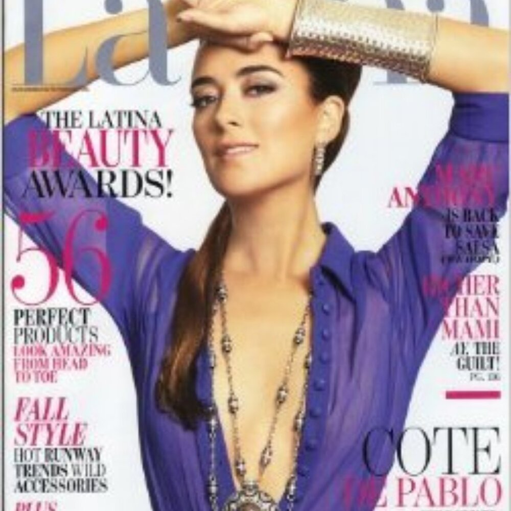 LATINA MAGAZINE - COTE DE PABLO / SEPTEMBER 2013